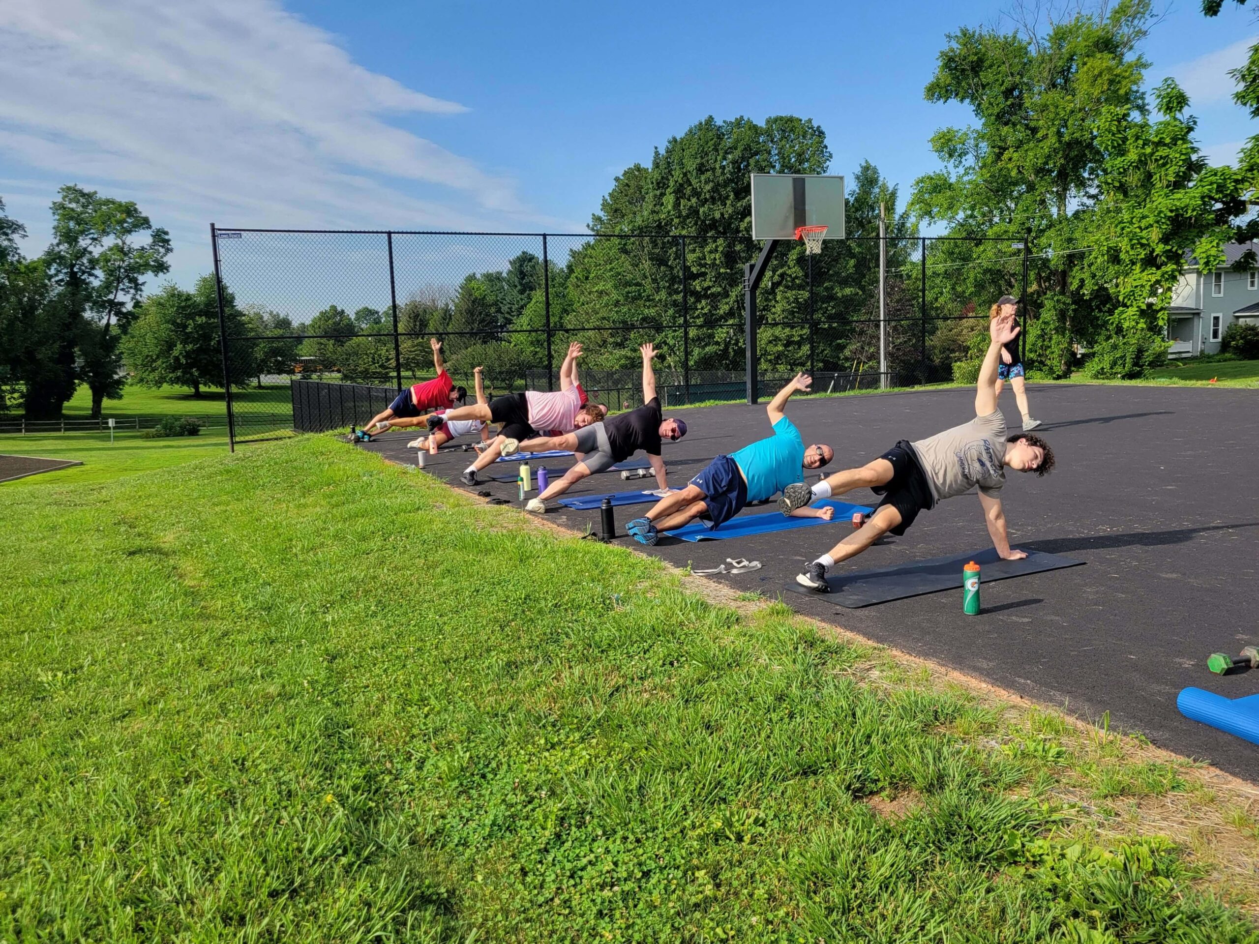 People Excercising